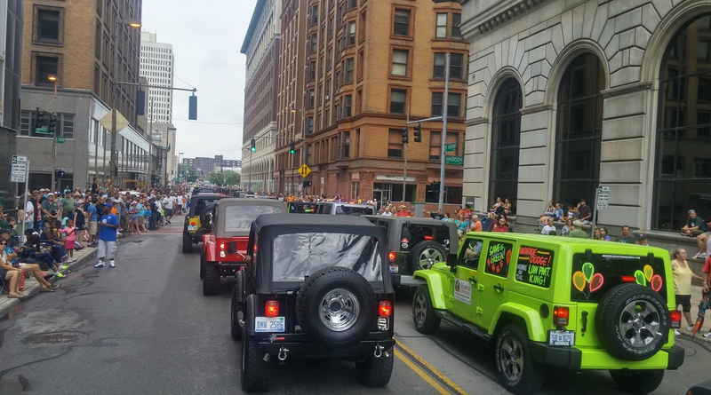 Illustration for article titled Bask In The Explosion Of Jeepness At The Toledo Jeep Festival
